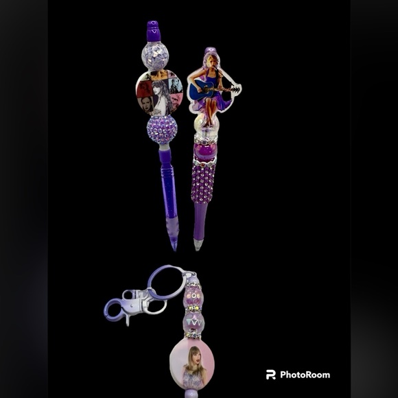 NEW Taylor Swift backpack lunch bag pencil case custom pen, pencil and keychain - Picture 3 of 4